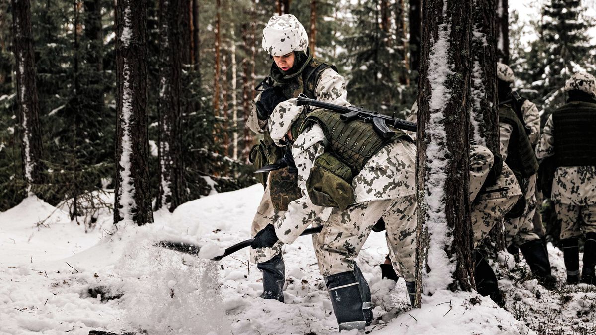 Video: Finský prezident v obrněnci